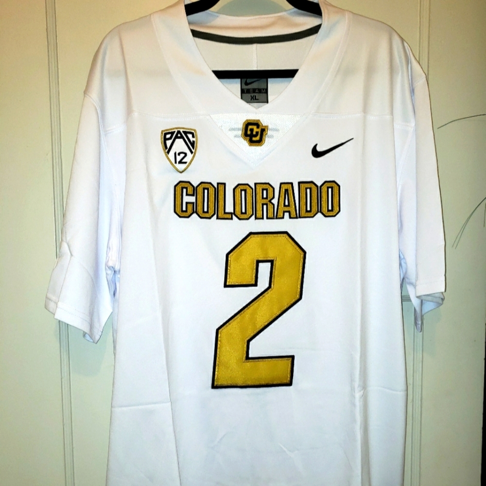 Men's jersey, #2 Shedeur Sanders, Colorado Buffaloes.